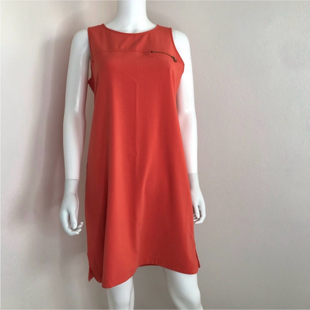 Loft Peach dress day dress loft 10 dress